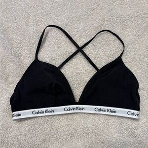 Calvin Klein Black Triangle Bralette